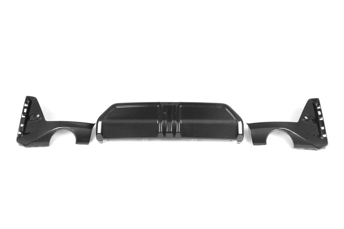 TRE BMW 3 Series G20 G21 LCI Carbon Fiber Performance Rear Diffuser Set by TRE (2023+)