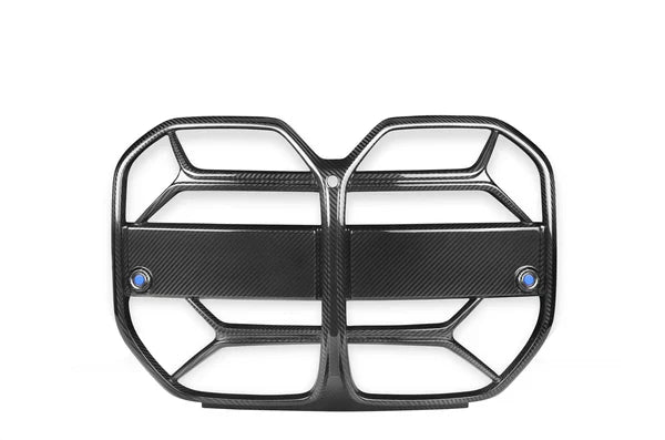 TRE BMW 4 Series Gran Coupe G26 Pre-Preg Carbon Fiber CSL Front Kidney Grilles without ACC Fitment by TRE (2021+)