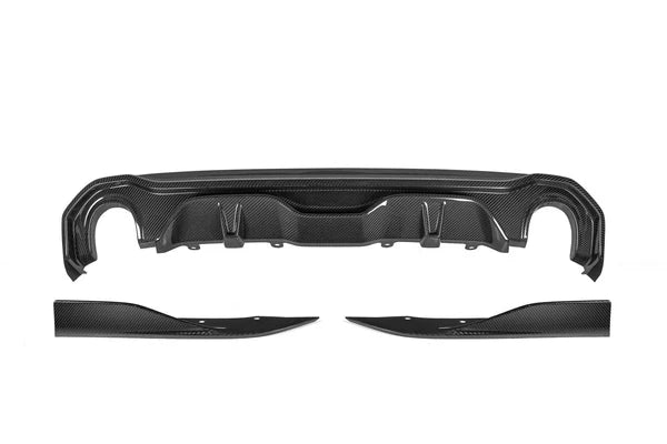 TRE BMW 4 Series Gran Coupe G26 Pre-Preg Carbon Fiber Rear Diffuser Set by TRE (2021+)