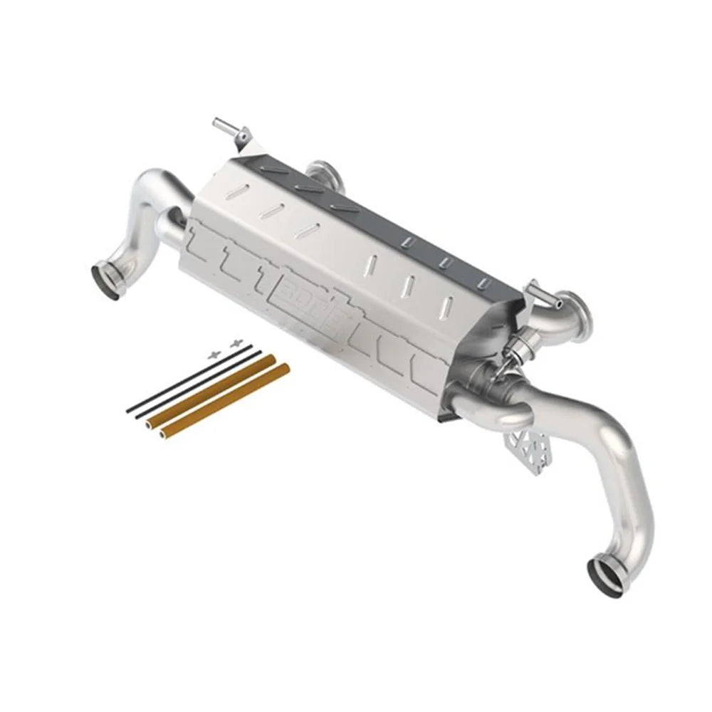 Borla Borla S-Type Cat-Back 10-14 Audi R8 5.2L V10 AT RWD 2DR 3in Factory Tips