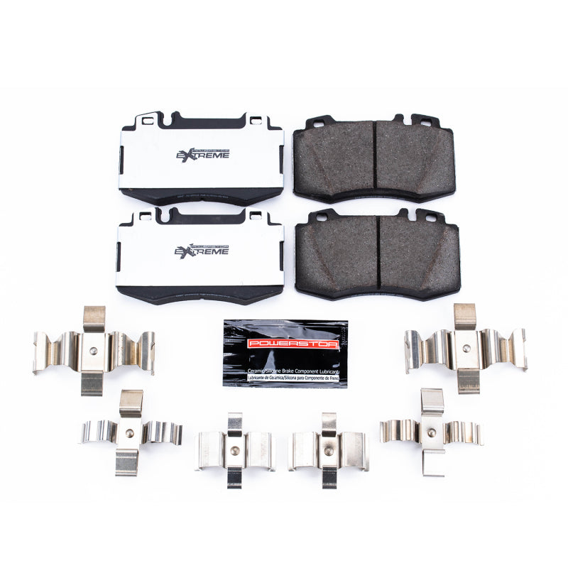 PowerStop 02-04 Mercedes-Benz C32 AMG Front Z26 Extreme Street Brake Pads w/Hardware