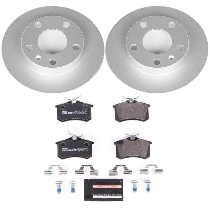 PowerStop 02-06 Audi A4 Rear Euro-Stop Brake Kit