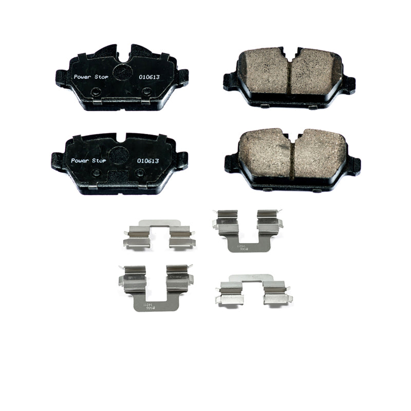 PowerStop 11-16 Mini Cooper Countryman Rear Z17 Evolution Ceramic Brake Pads w/Hardware