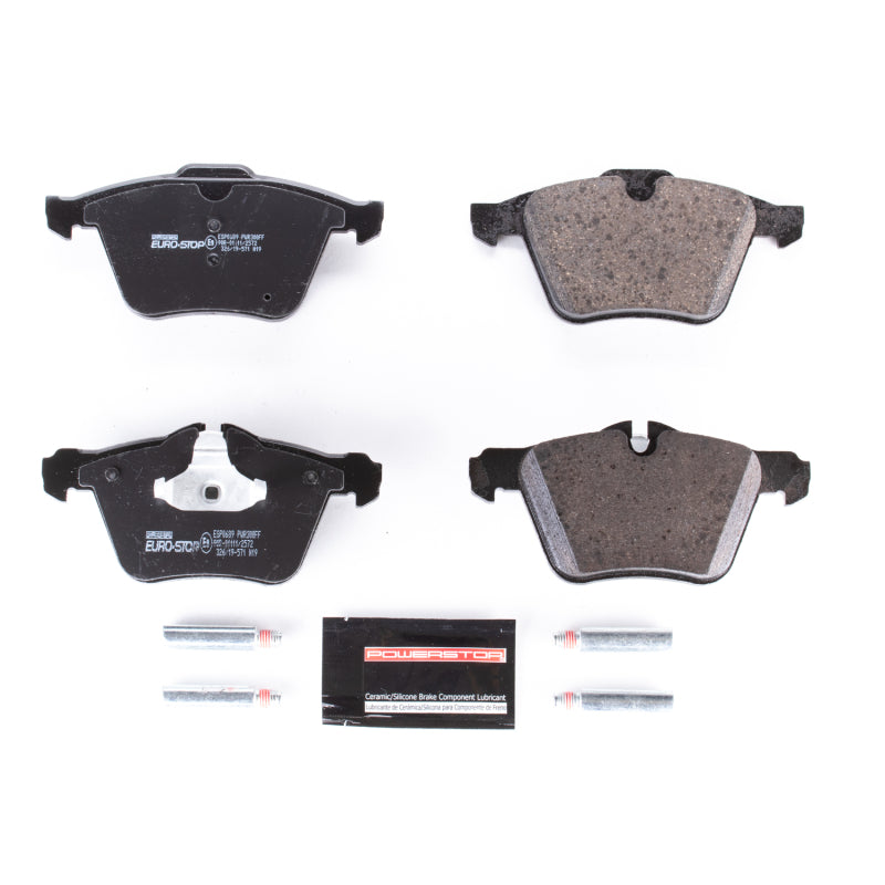 PowerStop 07-14 Volvo S80 Euro-Stop ECE-R90 Front Brake Pads