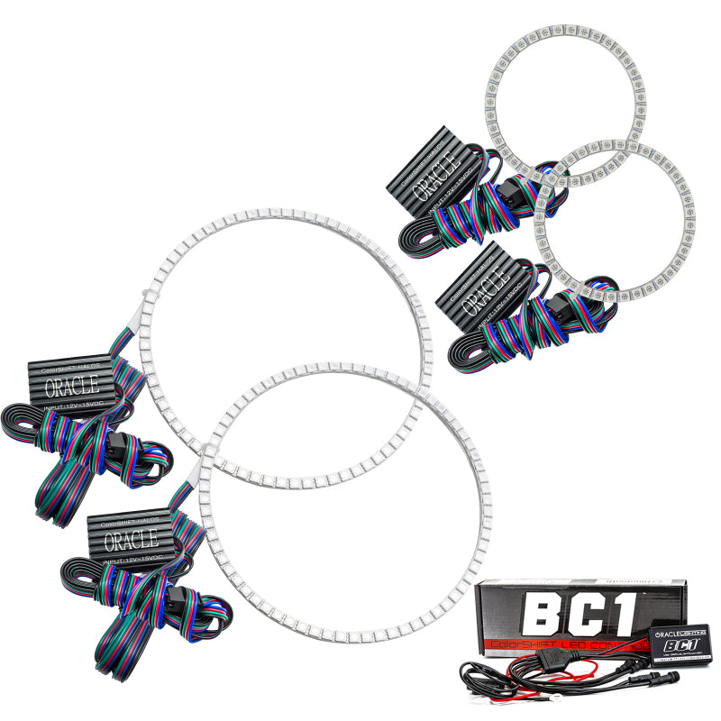 Oracle Lighting Oracle Volkswagen Golf GTI 98-04 Halo Kit - ColorSHIFT w/ BC1 Controller