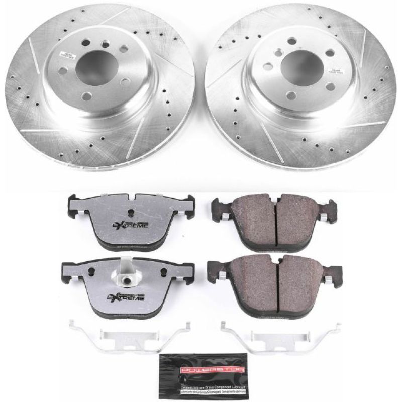 PowerStop 11-15 BMW 740i Rear Z26 Street Warrior Brake Kit