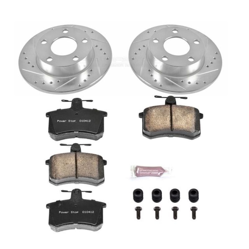 PowerStop 96-01 Audi A4 Quattro Rear Z23 Evolution Sport Brake Kit