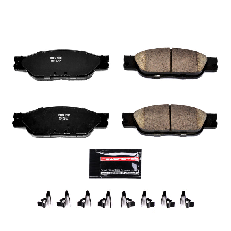 PowerStop 03-05 Jaguar S-Type Front Z23 Evolution Sport Brake Pads w/Hardware