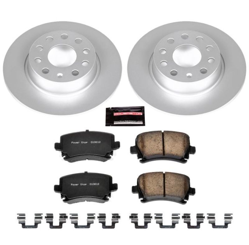 PowerStop 2013 Audi A3 Quattro Rear Z23 Evolution Sport Coated Brake Kit