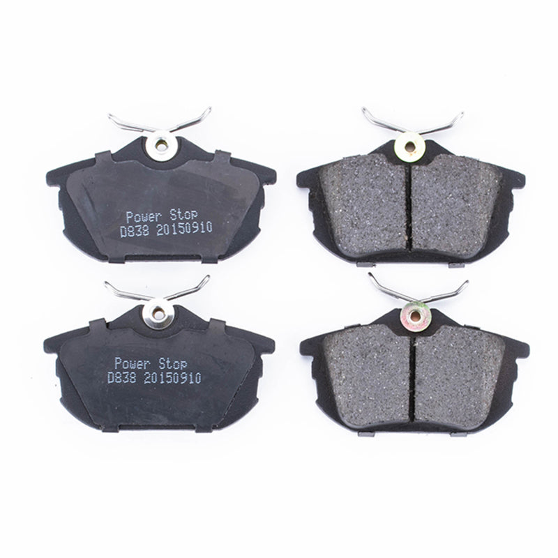 PowerStop 00-04 Volvo S40 Rear Z17 Evolution Ceramic Brake Pads w/Hardware