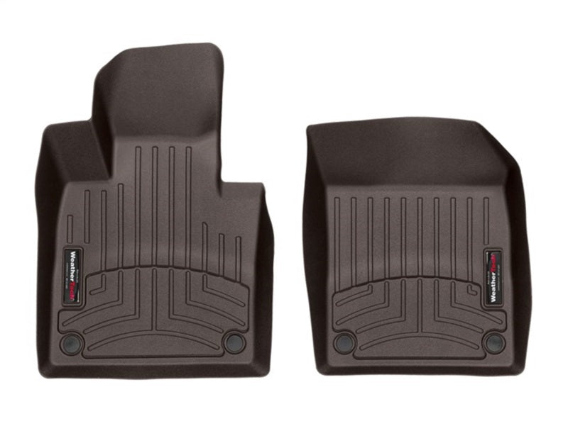 WeatherTech 2018+ Volvo XC60 Front FloorLiner - Cocoa