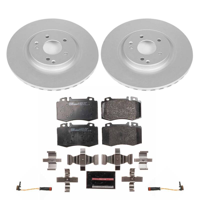 PowerStop 2004 Mercedes-Benz C230 Front Euro-Stop Brake Kit