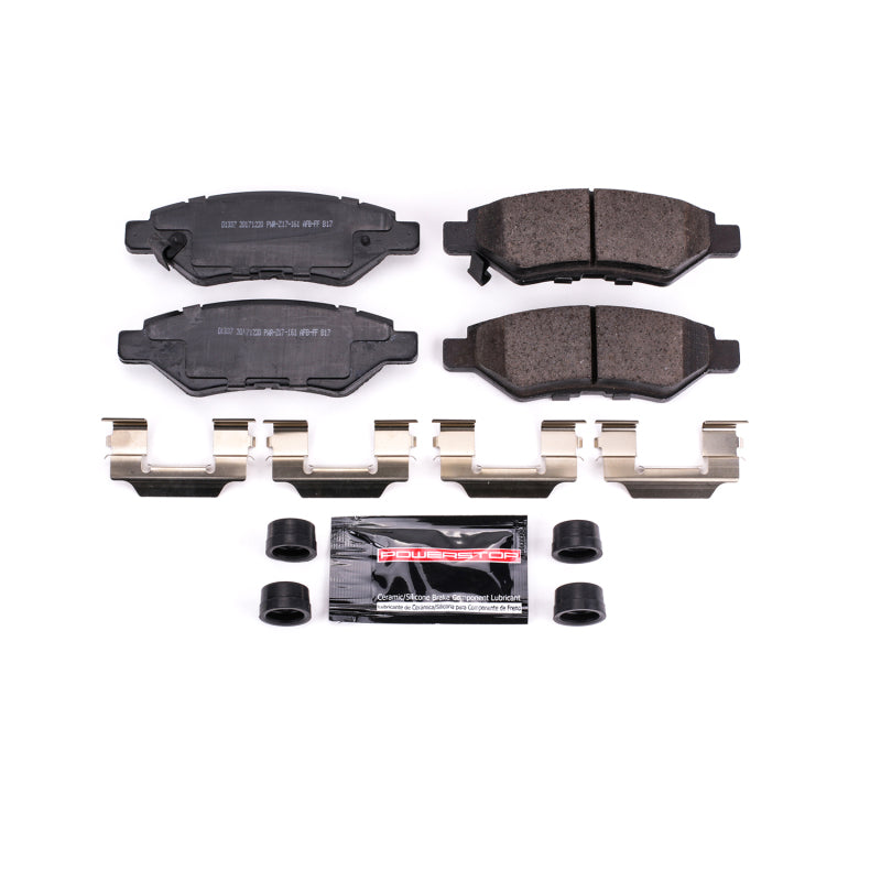PowerStop 08-14 Cadillac CTS Rear Z23 Evolution Sport Brake Pads w/Hardware