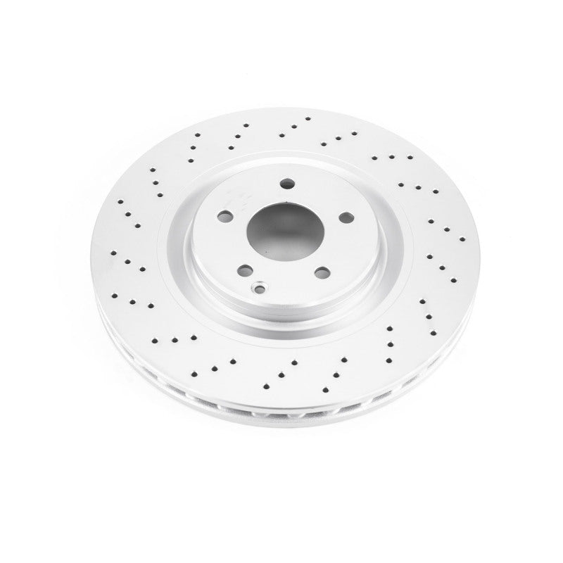 PowerStop 02-04 Mercedes-Benz C32 AMG Front Evolution High Carbon Geomet Coated Rotor