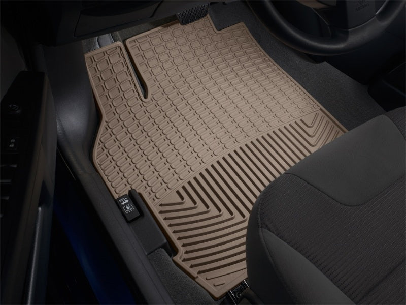 WeatherTech  12+ Audi A6/S6 Front And Rear Rubber Mats - Tan