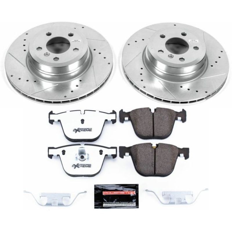 PowerStop 16-18 BMW X5 Rear Z26 Street Warrior Brake Kit