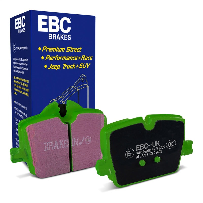 EBC GreenStuff 2000 Series Performance Rear Brake Pads DP22405