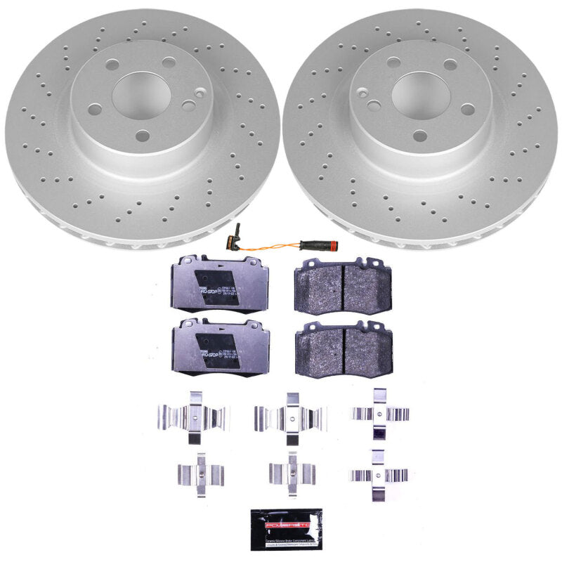 PowerStop 00-03 Mercedes-Benz CL500 Front Euro-Stop Brake Kit