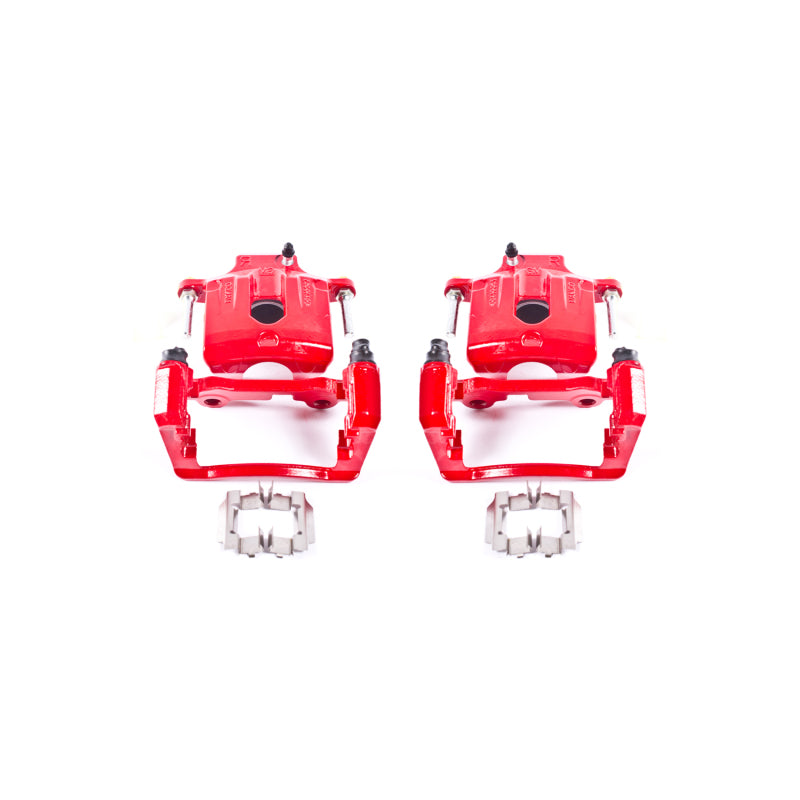 PowerStop 04-07 Buick Rainier Rear Red Calipers w/Brackets - Pair