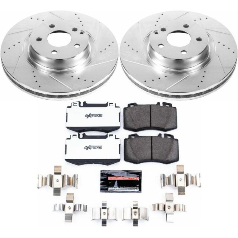 PowerStop 07-09 Mercedes-Benz E550 Front Z26 Street Warrior Brake Kit