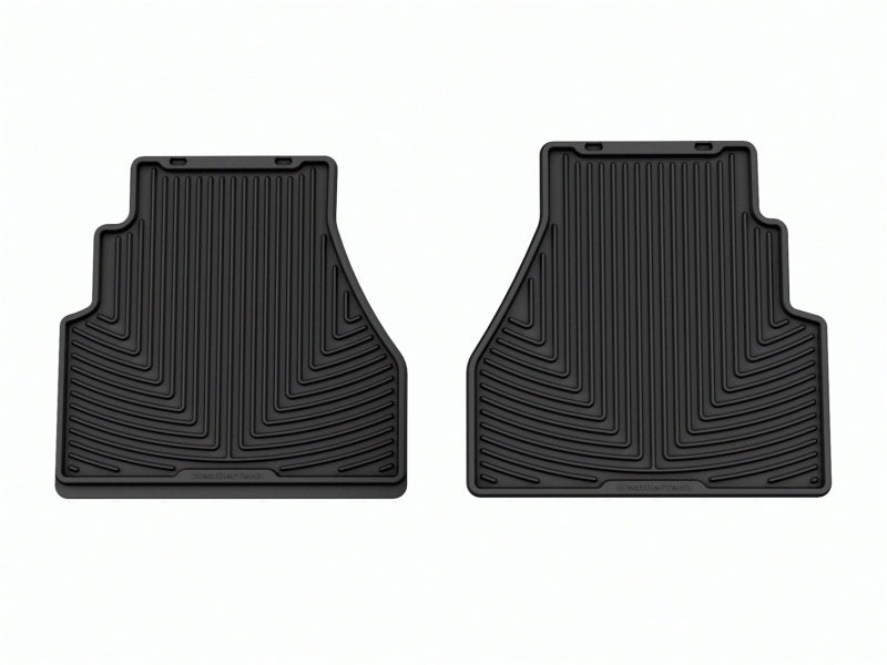 WeatherTech 2022 Nissan Frontier CC (Trim Req. For Fender Audio Sys) Rear Rubber Mats - Black