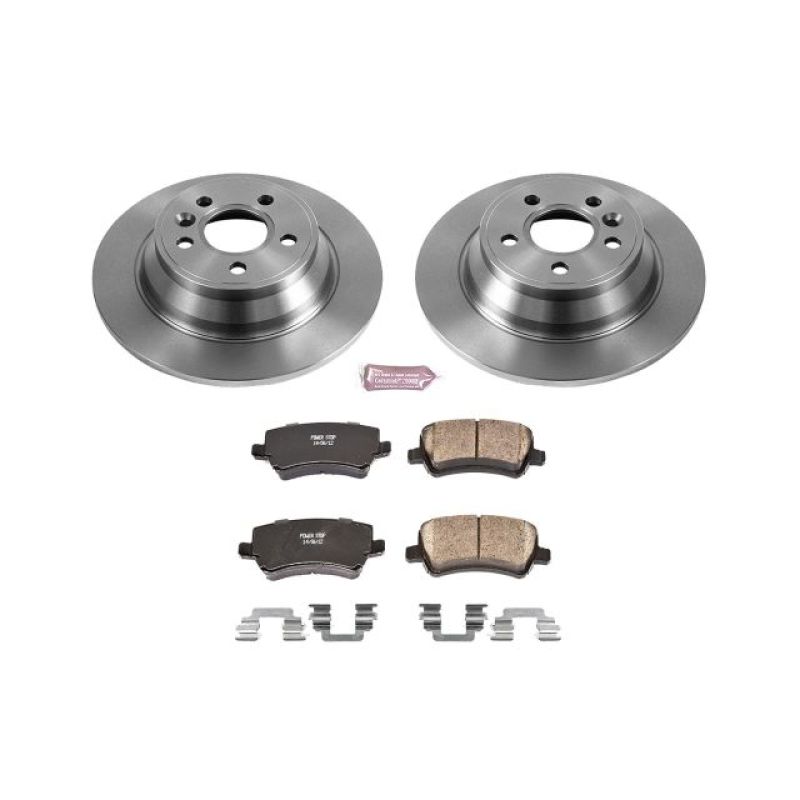 PowerStop 2016 Volvo S80 Rear Autospecialty Brake Kit