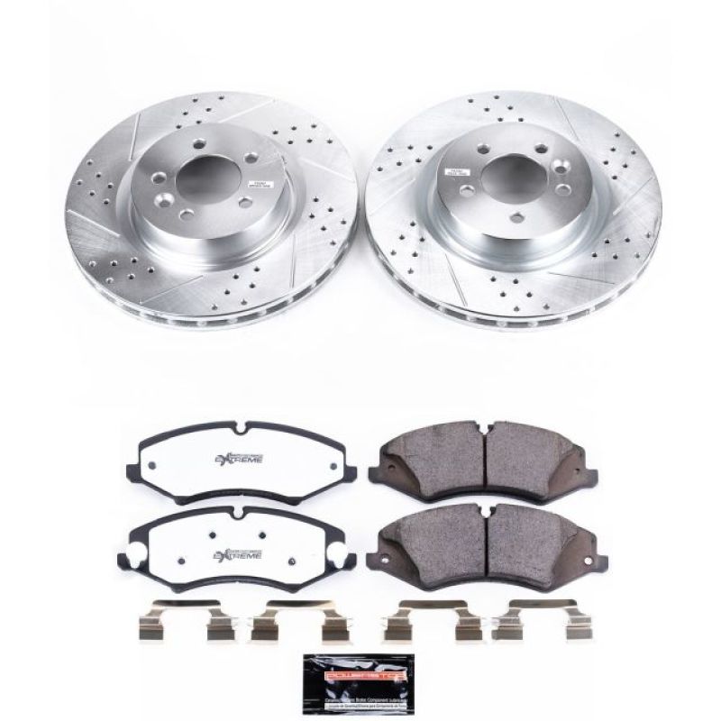 PowerStop 2017 Land Rover Discovery Front Z36 Truck & Tow Brake Kit