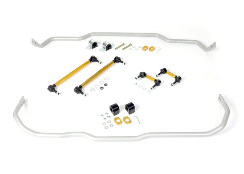 Whiteline 06-14 Volkswagen Jetta / 06-15 Scirocco Front and Rear Swaybar Assembly Kit