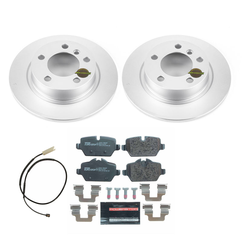 PowerStop 11-16 Mini Cooper Countryman Rear Euro-Stop Brake Kit