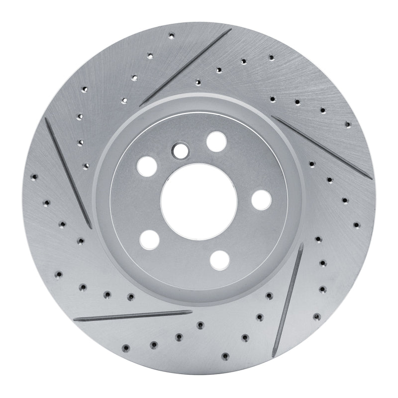 R1 Concepts 15-25 BMW 228I Xdrive Gran Coupe Front Left Drilled & Slotted Geo-Carbon Rotor