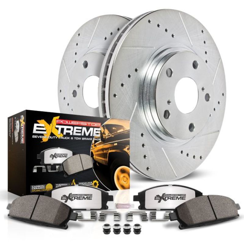PowerStop 15-19 Land Rover Discovery Sport Front Z36 Truck & Tow Brake Kit