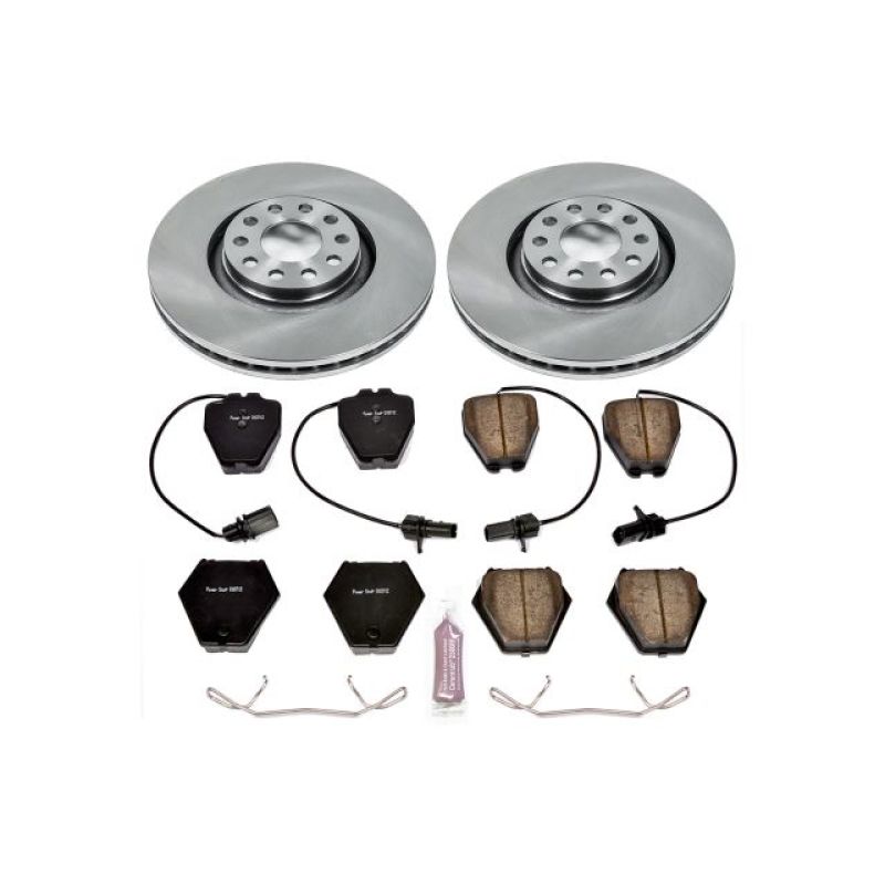 PowerStop 00-01 Audi A6 Quattro Front Autospecialty Brake Kit