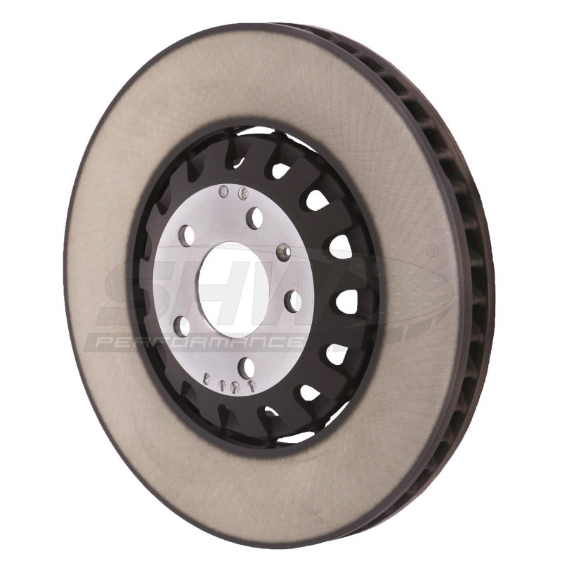 SHW Performance 17-19 Audi Q7 Premium Front Smooth Lightweight Brake Rotor (4M0615301AS)