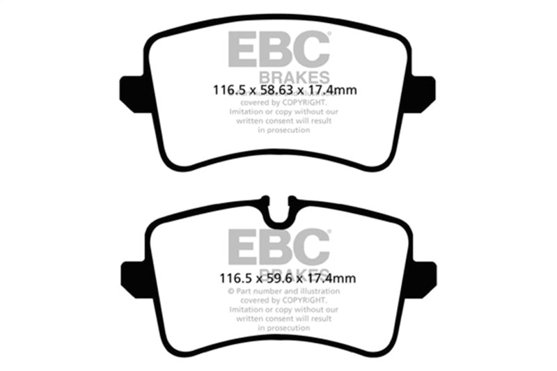 EBC YellowStuff Performance Rear Brake Pads DP42082R