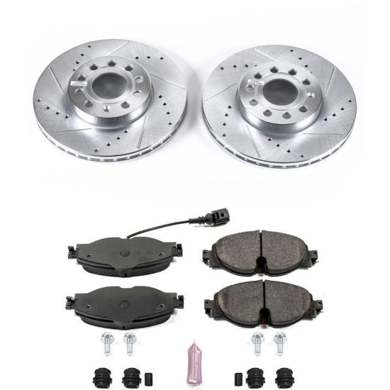PowerStop 15-18 Audi A3 Front Z23 Evolution Sport Brake Kit