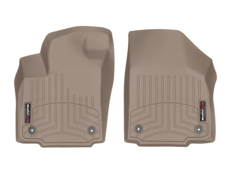 WeatherTech 2018+ Jaguar E-Pace Front FloorLiner - Tan