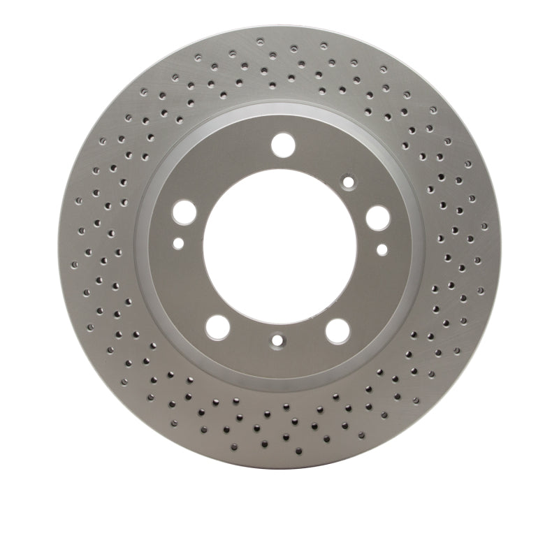 DFC 09-12 Porsche Boxster Rear Drilled GeoSPEC Coated Rotor