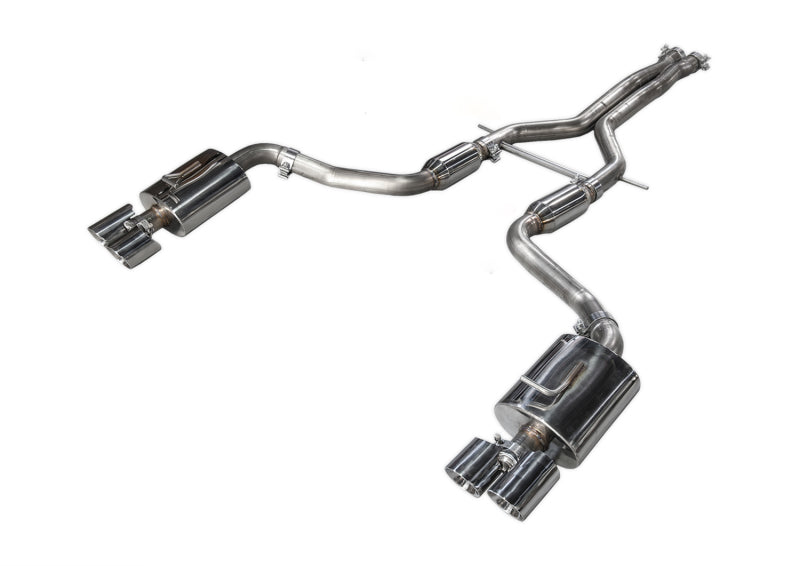 AWE Tuning Track Edition Exhaust Chrome Silver Tips - Porsche Panamera 2/4 (2011-2013)