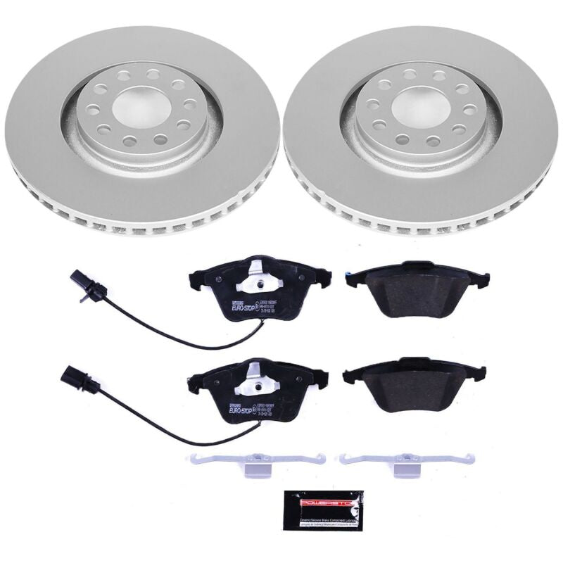 PowerStop 05-09 Audi A4 Front Euro-Stop Brake Kit