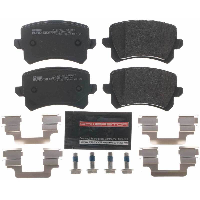 PowerStop 17-18 Volkswagen Tiguan Limited Euro-Stop ECE-R90 Rear Brake Pads