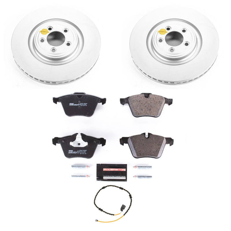PowerStop 2018 Jaguar XJ Front Euro-Stop Brake Kit