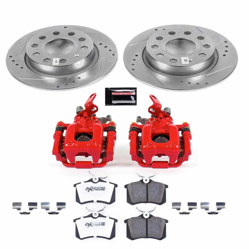 PowerStop 2019 Volkswagen Beetle Rear Z26 Street Warrior Brake Kit w/Calipers