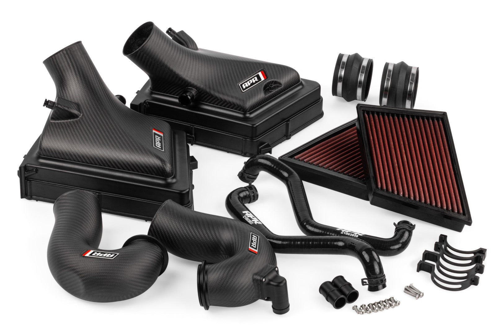 APR Carbon Fiber Intake System With Turbo Inlet Pipes - Porsche 992 911 3.0T/3.7T