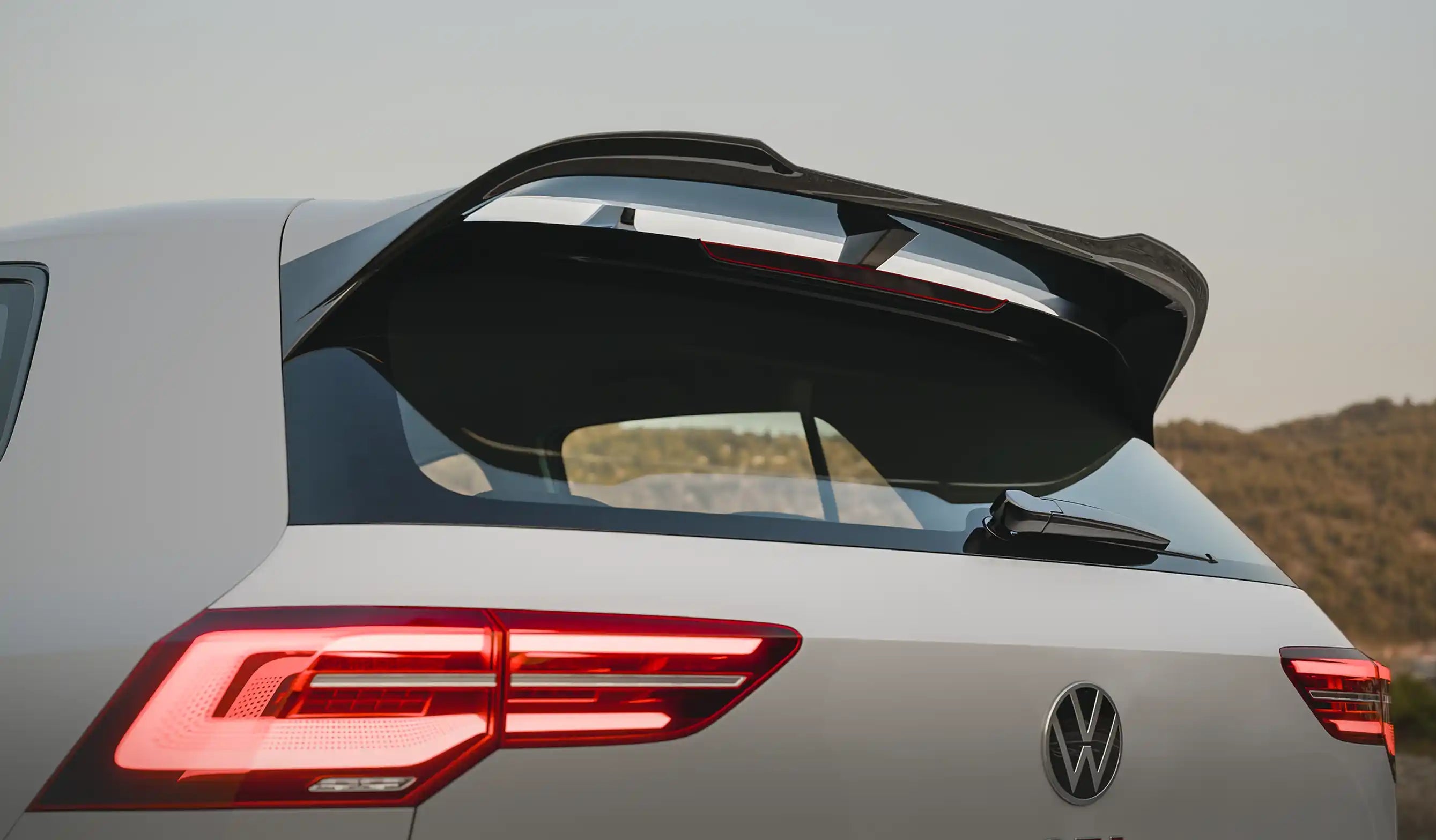 Zaero Design EVO-1 Gloss Black Rear Spoiler - VW Golf R & Golf GTI Clubsport MK8/MK8.5