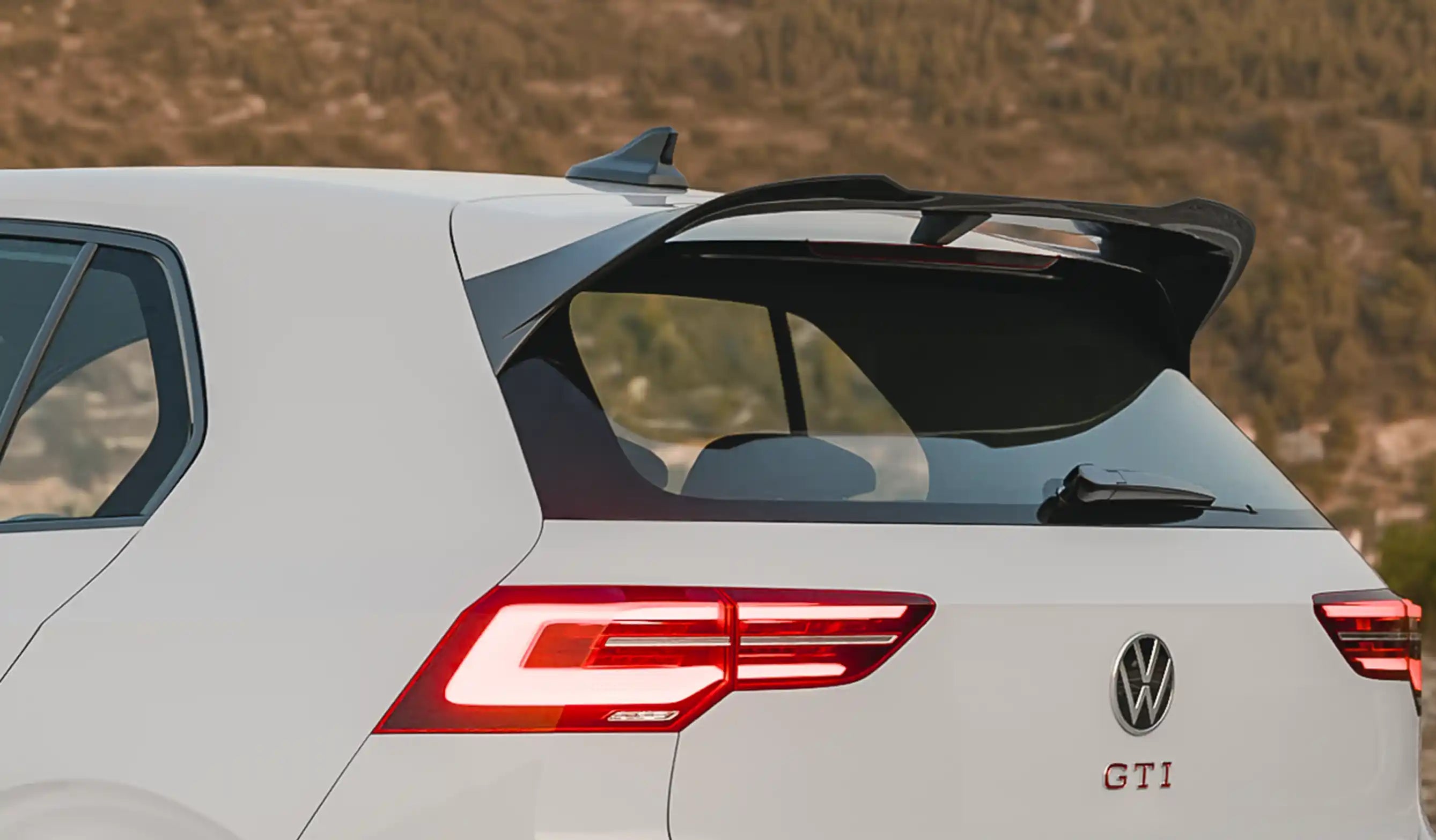 Zaero Design EVO-1 Gloss Black Rear Spoiler - VW Golf R & Golf GTI Clubsport MK8/MK8.5