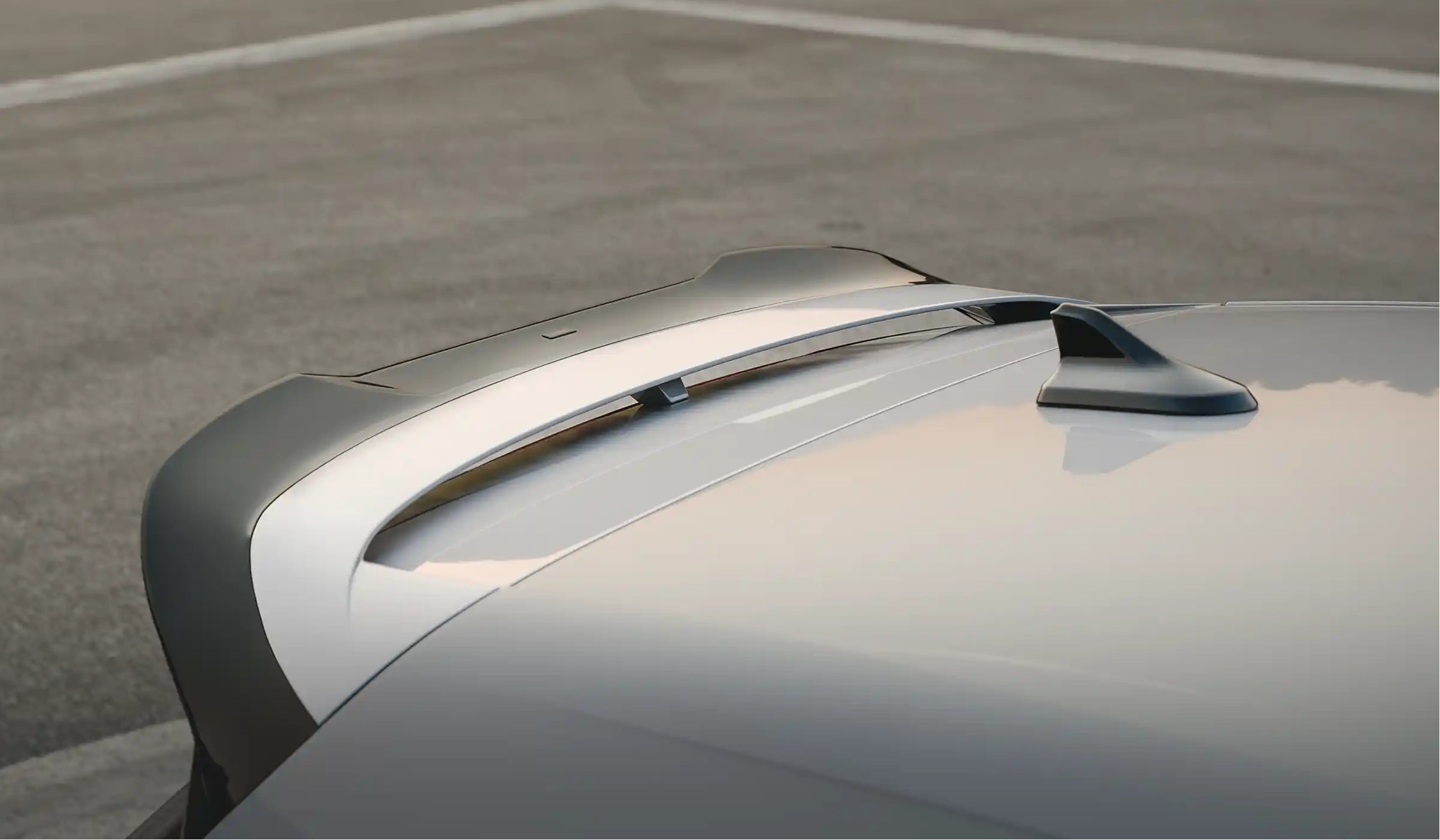 Zaero Design EVO-1 Gloss Black Rear Spoiler - VW Golf R & Golf GTI Clubsport MK8/MK8.5