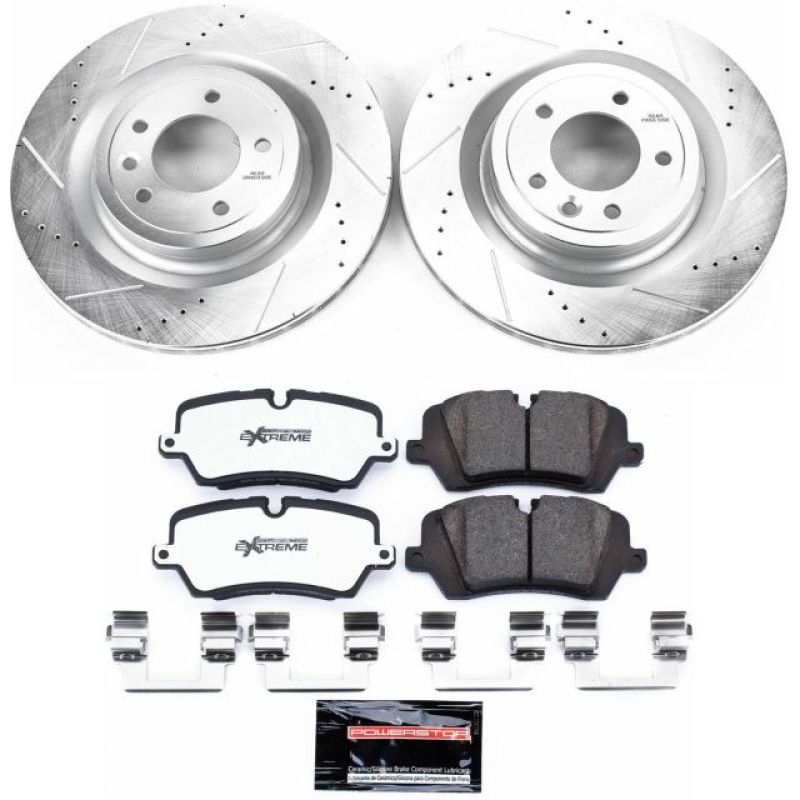 PowerStop 2017 Land Rover Discovery Rear Z36 Truck & Tow Brake Kit