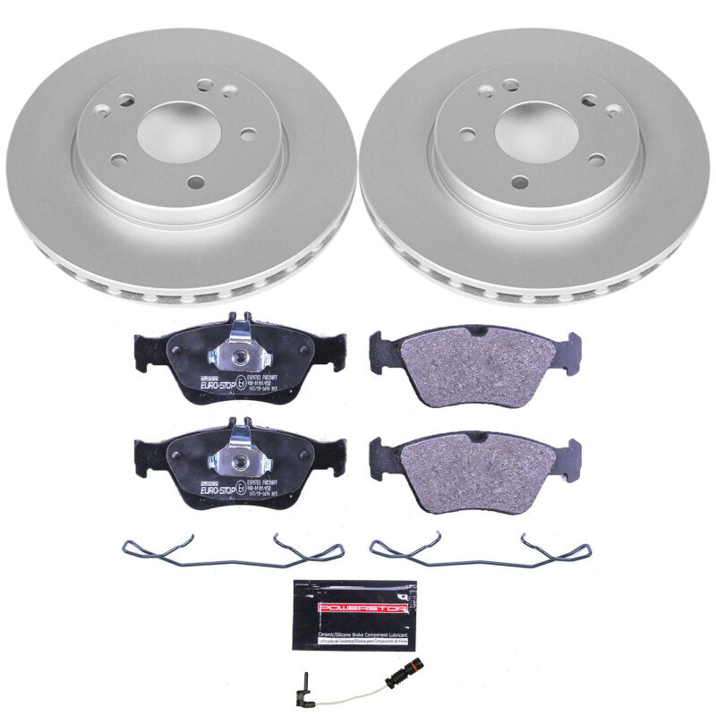 PowerStop 99-00 Mercedes-Benz C230 Front Euro-Stop Brake Kit