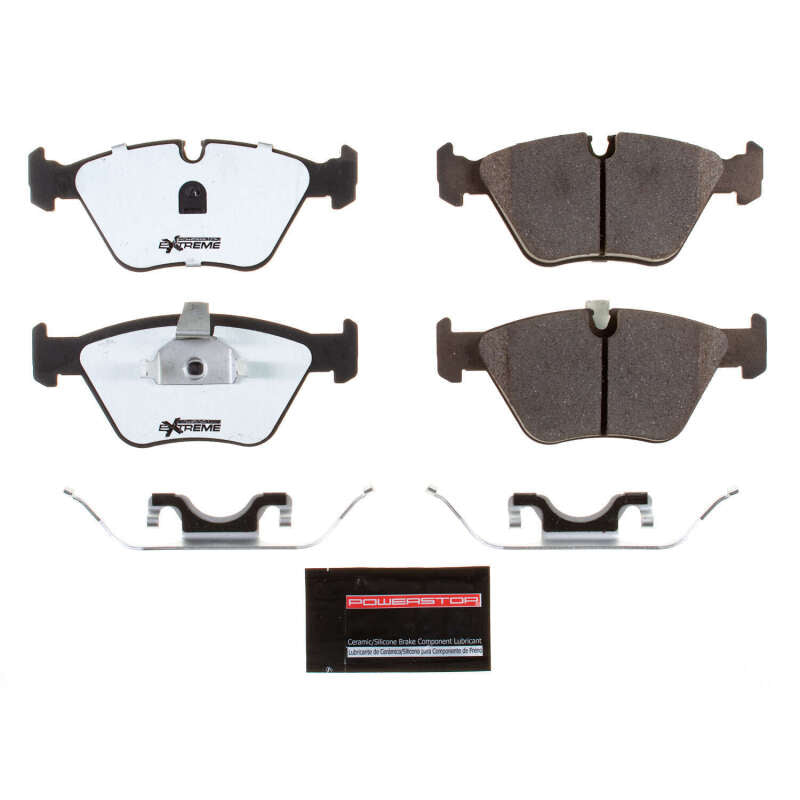 PowerStop 01-05 BMW 525i Front Z26 Extreme Street Brake Pads w/Hardware