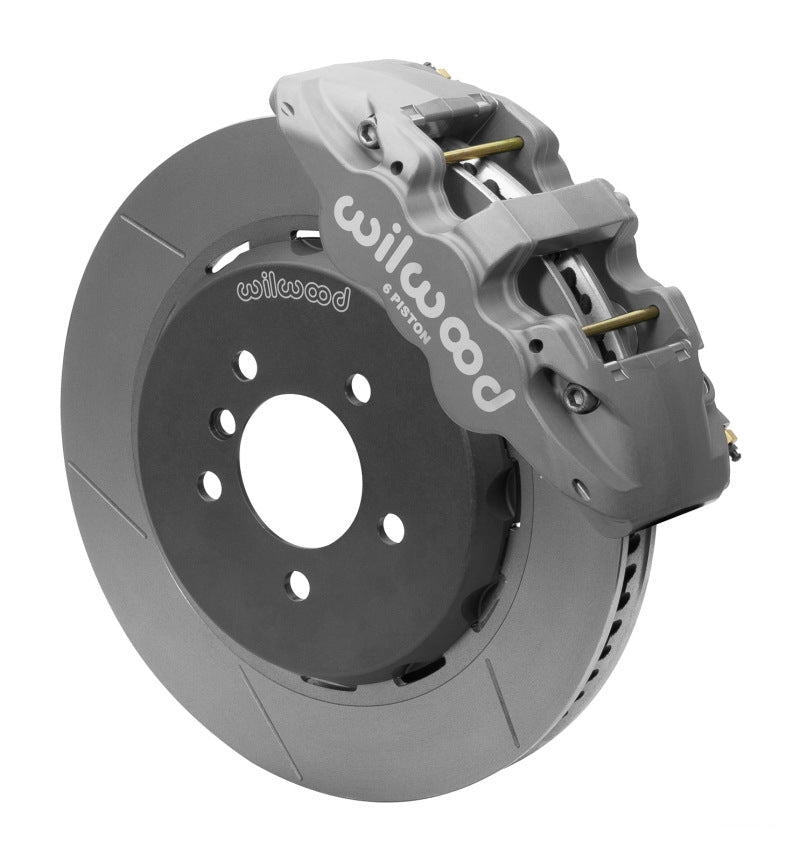 Wilwood AERO6 Front Brake Kit 14.00 Slotted 96-99 BMW M3 w/Lines
